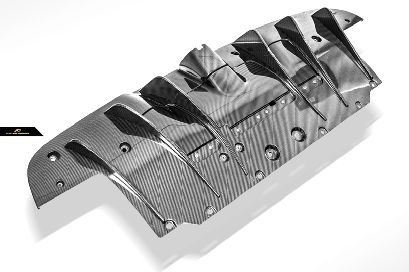 Ferrari 488 GTB – Novitec style Carbon Rear Diffuser_04